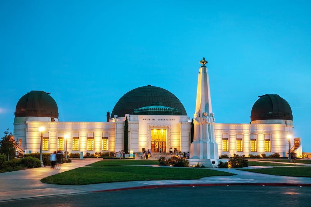 Griffith Observatory in Los Angeles, CA
